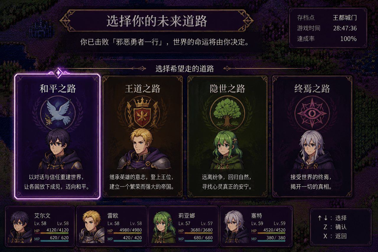 邪恶勇者一行 多结局 预览图 2